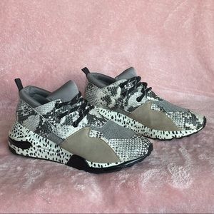 Steve Madden Cliff Animal Print Platform Sneakers